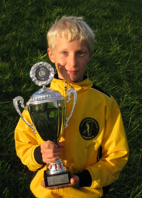 Jesper winnaar P.R. Klassement Jeugd
